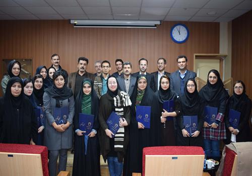 عکس جلسه تقدیر از دانشجوی برتر و پرسش و پاسخ 2