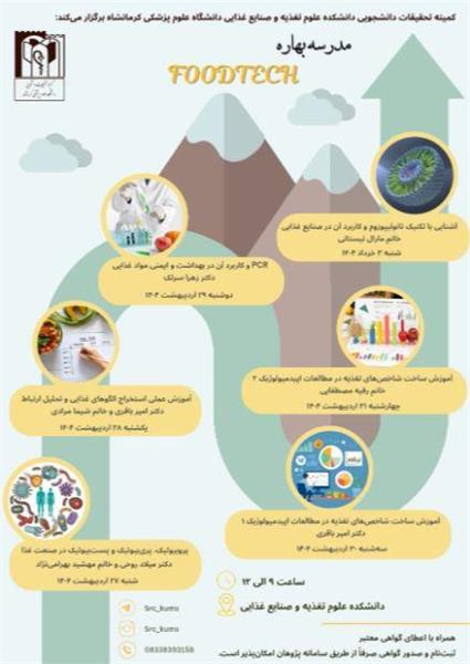 کمیته تحقیقات دانشجویی برگزار کرد مدرسه بهاره 1404