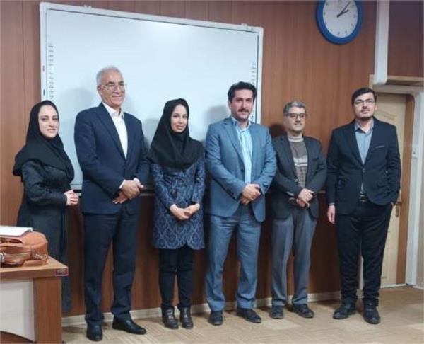 مراسم پیش دفاع اولین دانشجوی دکترای تخصصی تغذیه