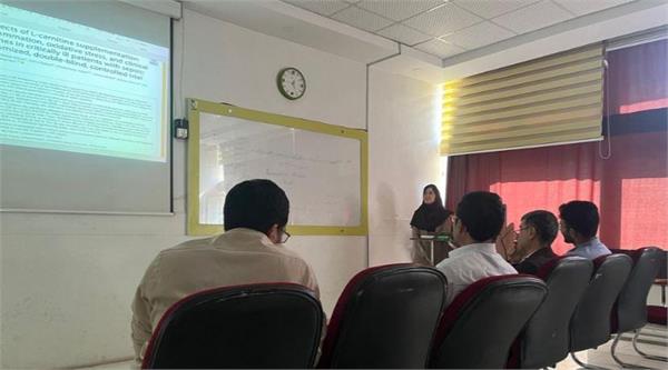 ژورنال کلاب خانم سعیده فتحی زادان دانشجوی دکترای تغذیه