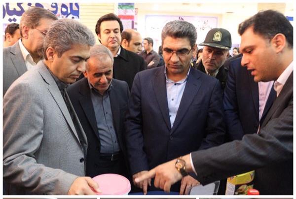 نمایشگاه دستاوردهای پژوهش و فناوری و فن بازار کرمانشاه افتتاح شد