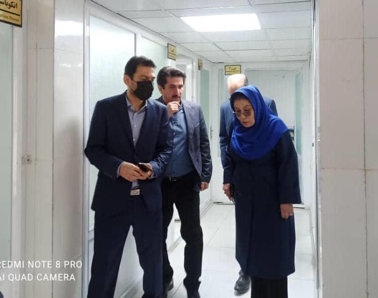 بازدید خانم دکتر رحیمی 3